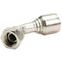 5/8" Female British Standard Parallel Pipe O-Ring Swivel 45° Elbow Hydraulic Fitting