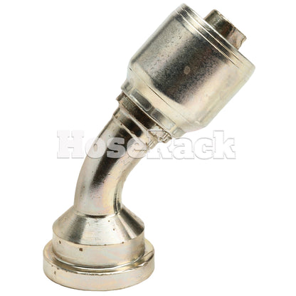 3/4" Code 61 Flange 45° Elbow Hydraulic Fitting