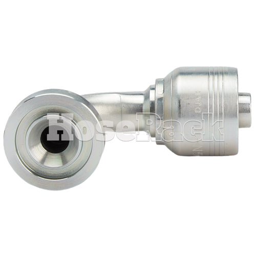 3/4" Code 62 Flange 90° Elbow Hydraulic Fitting