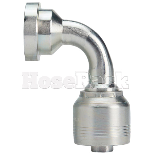 3/4" Code 62 Flange 90° Elbow Hydraulic Fitting