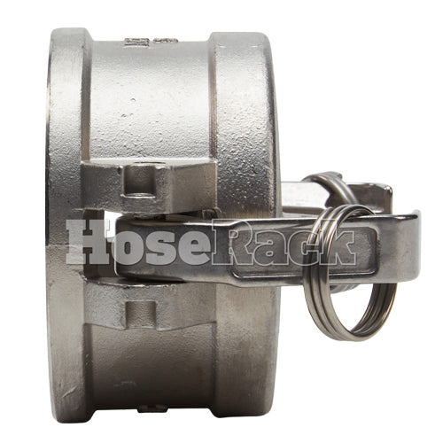 Stainless Steel 3" Camlock Female Dust Cap (USA)