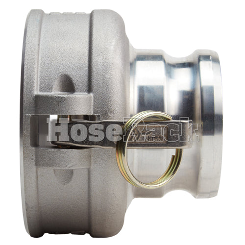 Aluminum 5" Female Camlock x 4" Male Camlock (USA)