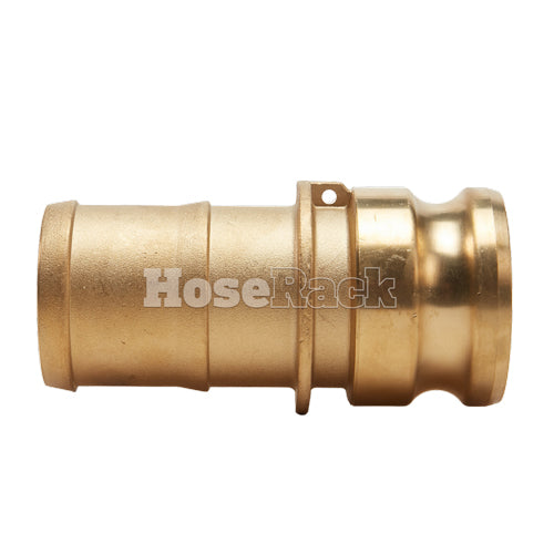 Brass 2 1/2" Male Camlock to Hose Shank