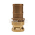 Brass 1/2" Male Camlock to Hose Shank (USA)