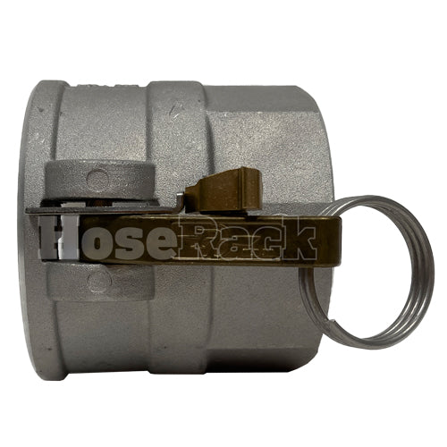 Aluminum Sta-Lok II 4" Female Camlock x 4" Female NPT (USA)