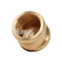 Brass 1 1/2" Male Camlock Dust Plug