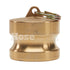 Brass 2" Male Camlock Dust Plug