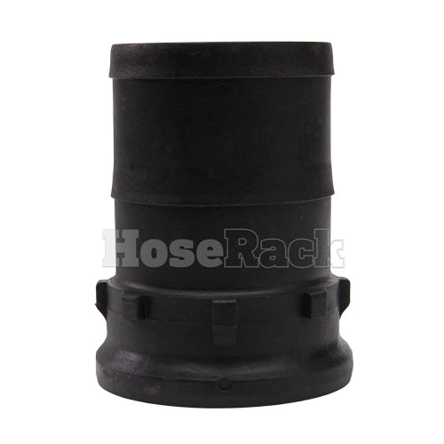 Plastic 4" Male Camlock to Hose Shank