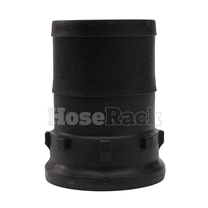 Plastic 4" Male Camlock to Hose Shank