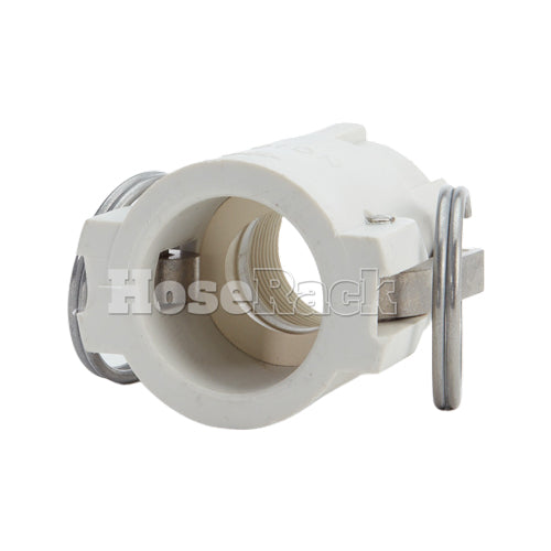 Food Grade Poly 1" Female Camlock x 1" Female NPT