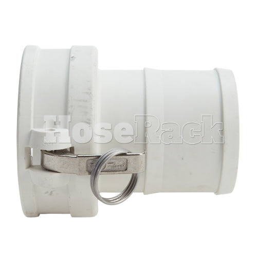 Food Grade Poly 4" Female Camlock to Hose Shank