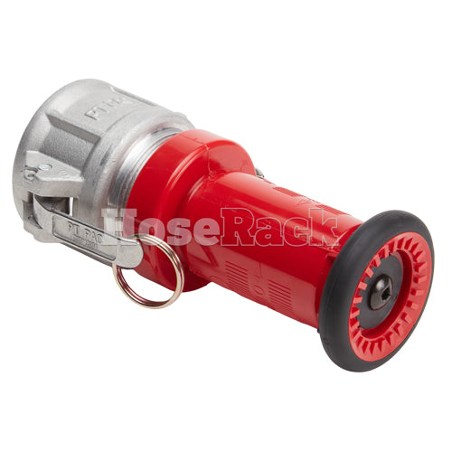 Aluminum 2" Camlock With Red Plastic Nozzle