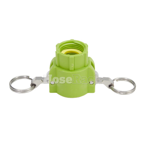 Plastic 3/4" Female Camlock x 3/4" Female GHT (USA)