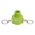 Plastic 3/4" Female Camlock x 3/4" Male GHT (USA)