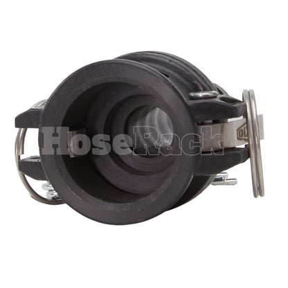 Plastic 3/4" Female Camlock to Hose Shank