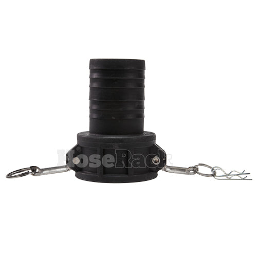 Plastic 3" Female Camlock to Hose Shank