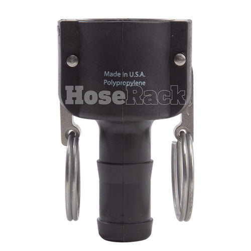 Plastic 1" Female Camlock to Hose Shank (USA)