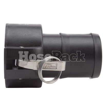 Plastic 3" Female Camlock to Hose Shank (USA)