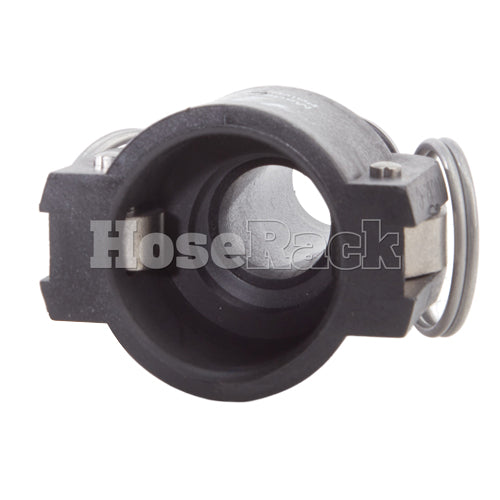 Plastic 1 1/4" Female Camlock to Hose Shank (USA)