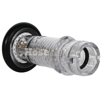 Clear Plastic Garden Hose Nozzle (GHT)