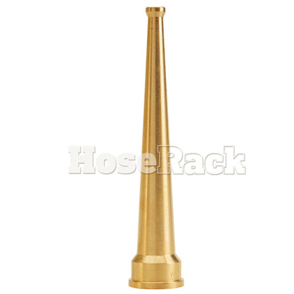 Brass 1" Smooth Bore Fire Nozzle (NPSH)