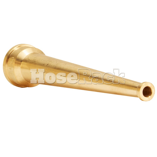 Brass 1" Smooth Bore Fire Nozzle (NH)