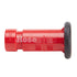 Plastic 1" Red Fire Nozzle (NPSH)