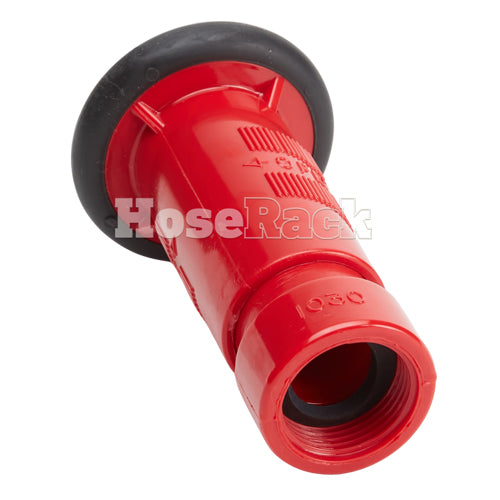 Plastic 1" Red Fire Nozzle (NPSH)