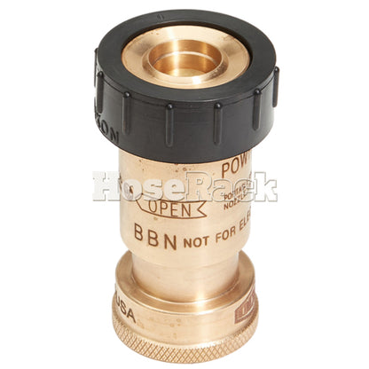 Brass 1" Heavy-Duty Industrial Nozzle (NH)