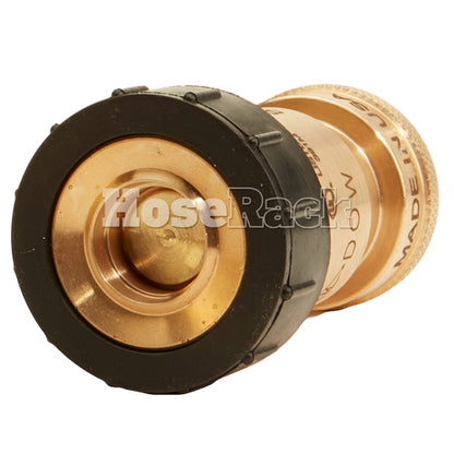 Brass 1" Heavy-Duty Industrial Nozzle (NPSH)