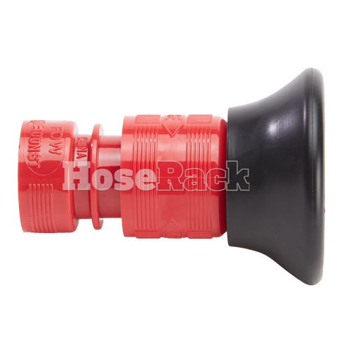 Plastic 1" Red Fire Nozzle With Bumper (NH)