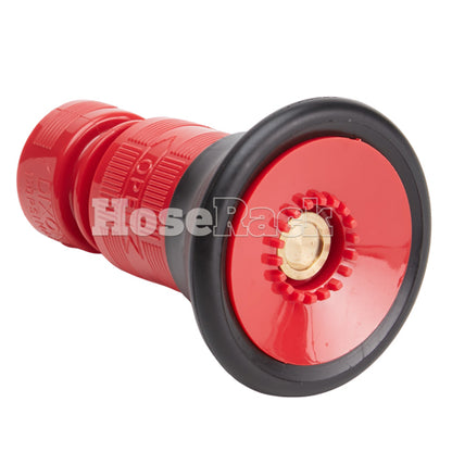 Plastic 1" Red Fire Nozzle With Bumper (NH)