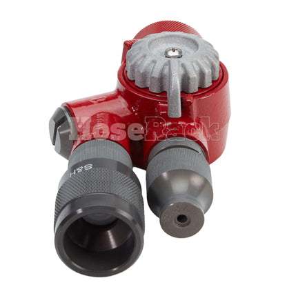 1" Red Twin Tip Forestry Nozzle (NPSH)