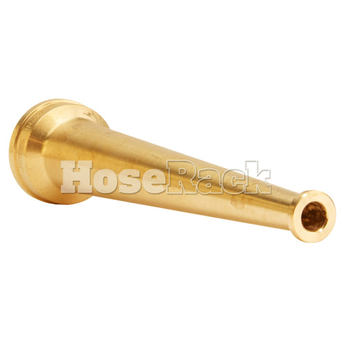 Brass 1 1/2" Smooth Bore Fire Nozzle (NH)