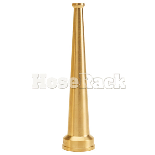 Brass 1 1/2" Smooth Bore Fire Nozzle (NH)