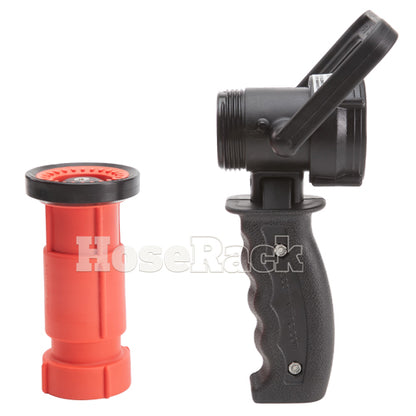 Plastic 1 1/2" High Flow Pistol Grip Fire Nozzle (NH)