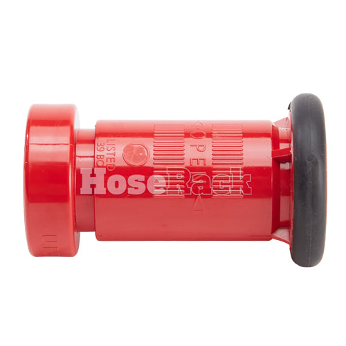 Plastic 1 1/2" Red Fire Nozzle (NPSH)