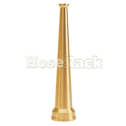 Brass 1 1/2" Smooth Bore Fire Nozzle (NPSH)