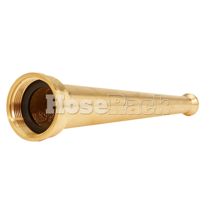 Brass 1 1/2" Smooth Bore Fire Nozzle (NPSH)