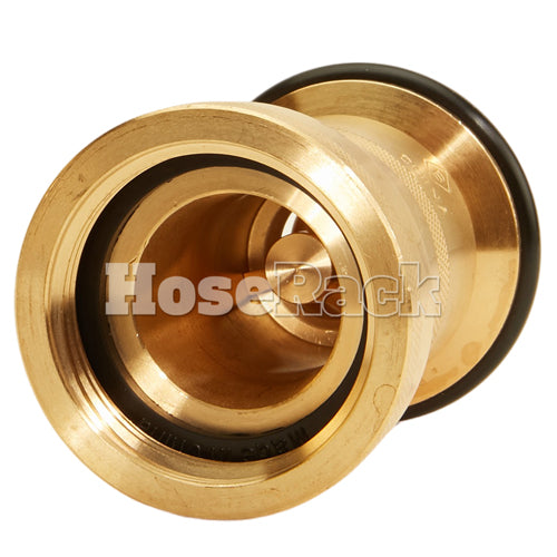 Brass 1 1/2" Industrial Washdown Nozzle (NPSH)