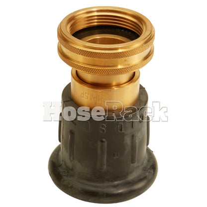 Brass 1 1/2" Full Bumper Fire Nozzle (NPSH)