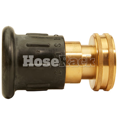 Brass 1 1/2" Full Bumper Fire Nozzle (NPSH)