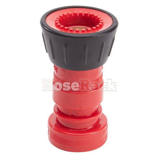 Plastic 1 1/2" Red Fire Nozzle With Bumper (NH)
