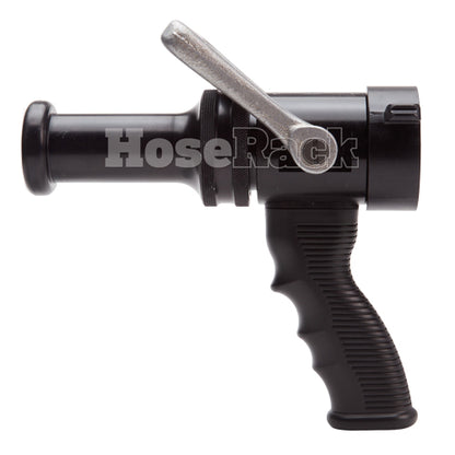 Aluminum 1 1/2" x 15/16" Orifice Pistol Grip Smooth Bore Nozzle (NH)