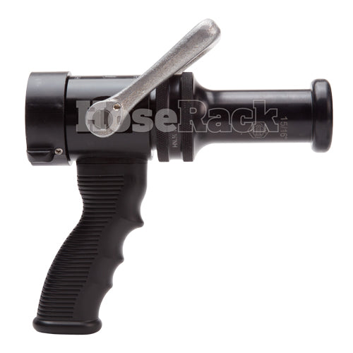 Aluminum 1 1/2" x 15/16" Orifice Pistol Grip Smooth Bore Nozzle (NH)