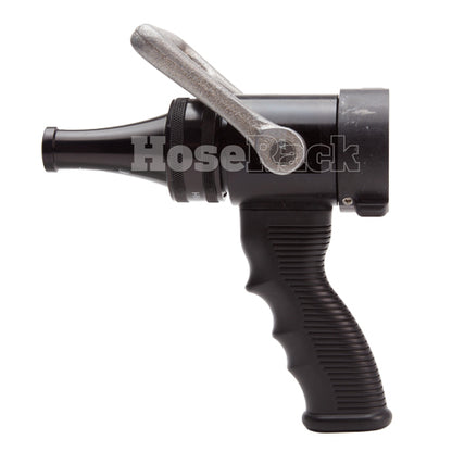 Aluminum 1 1/2" x 3/8" Orifice Pistol Grip Smooth Bore Nozzle (NH)