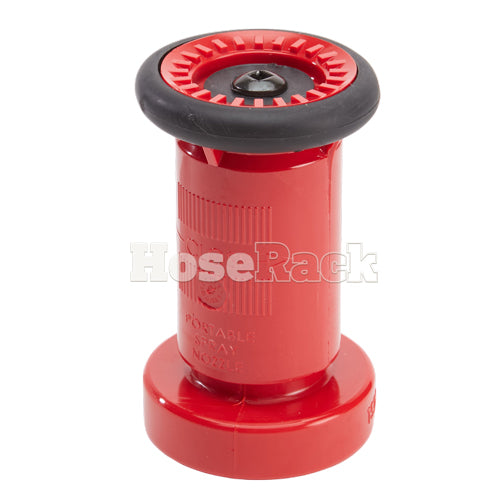 Plastic 2" Red Fire Nozzle (NPSH)