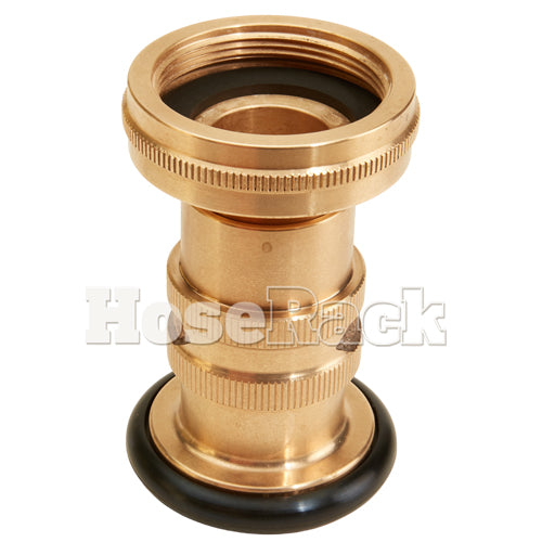 Brass 2" Heavy-Duty Industrial Fire Nozzle (NPSH)