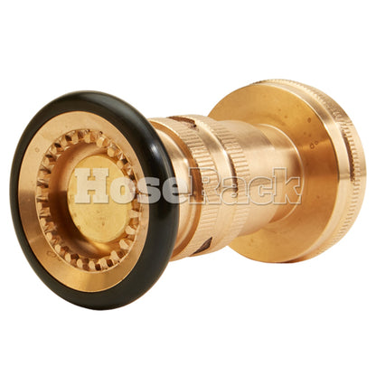 Brass 2" Heavy-Duty Industrial Fire Nozzle (NPSH)