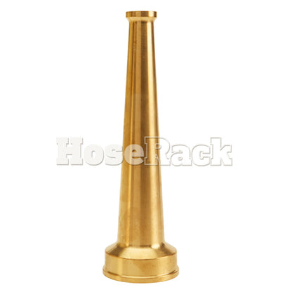 Brass 2 1/2" Smooth Bore Fire Nozzle (NH)